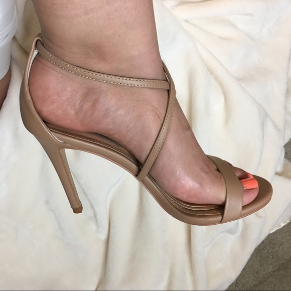 crossover strap heels
